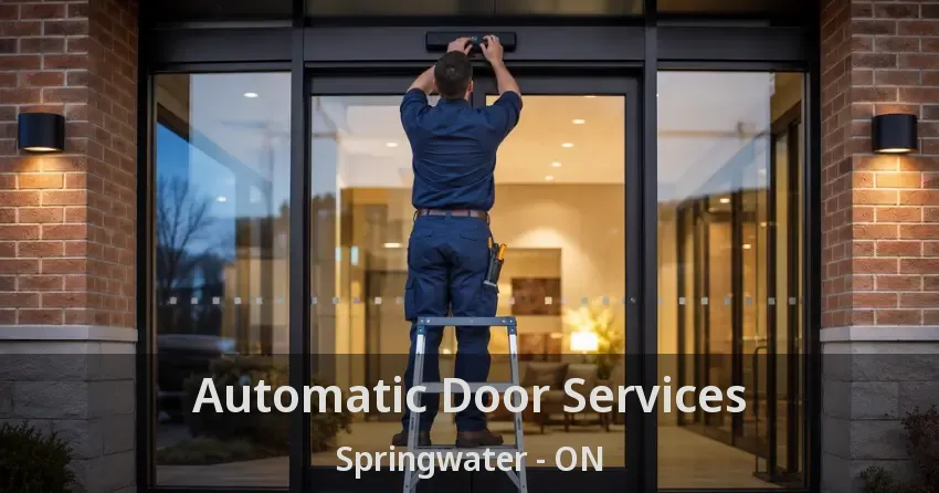 Automatic Door Services Springwater - ON