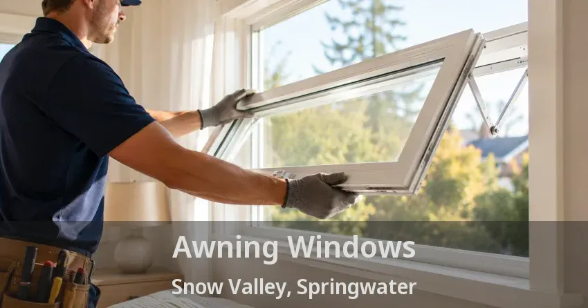 Awning Windows Snow Valley, Springwater - ON