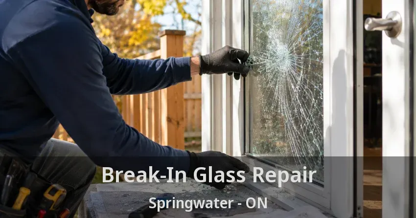 Break-In Glass Repair Springwater - ON