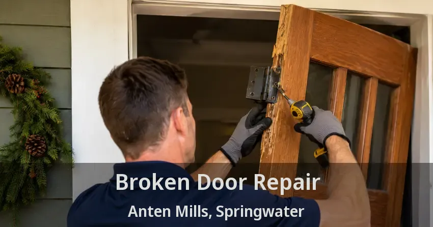 Broken Door Repair Anten Mills, Springwater - ON
