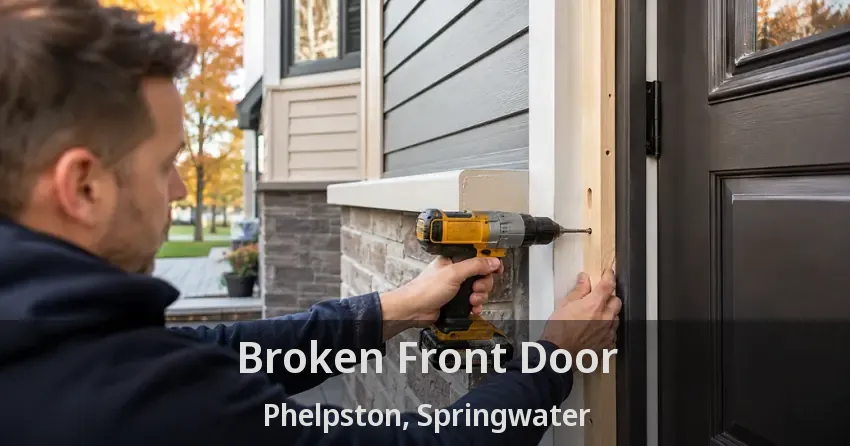 Broken Front Door Phelpston, Springwater - ON