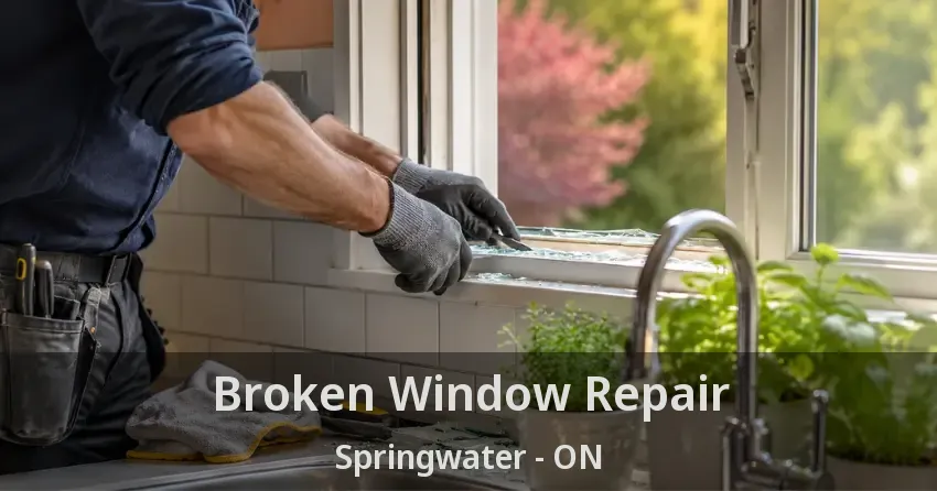 Broken Window Repair Springwater - ON