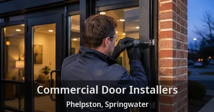 Commercial Door Installers Phelpston, Springwater - ON