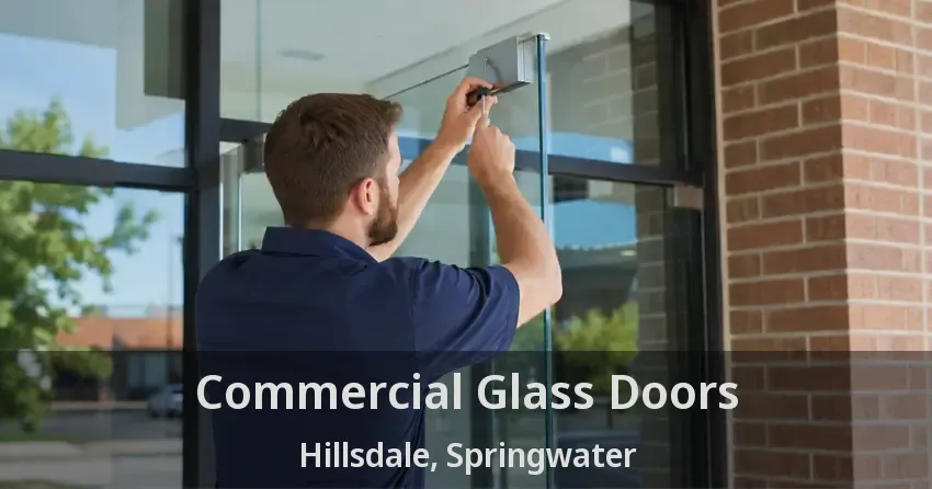 Commercial Glass Doors Hillsdale, Springwater - ON