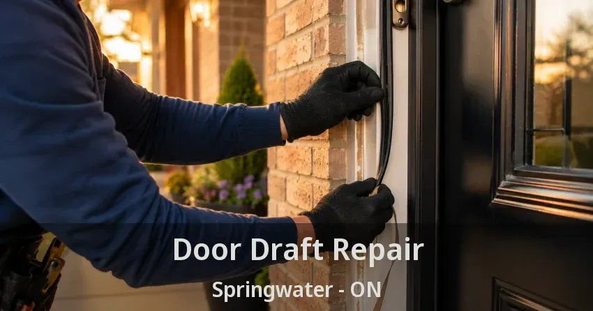 Door Draft Repair Springwater - ON