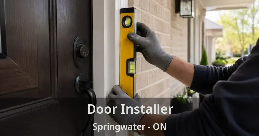 Door Installer Springwater - ON