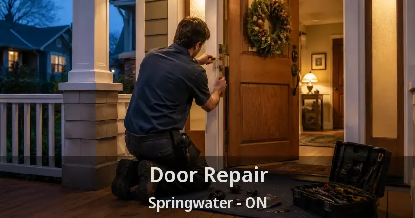 Door Repair Springwater - ON