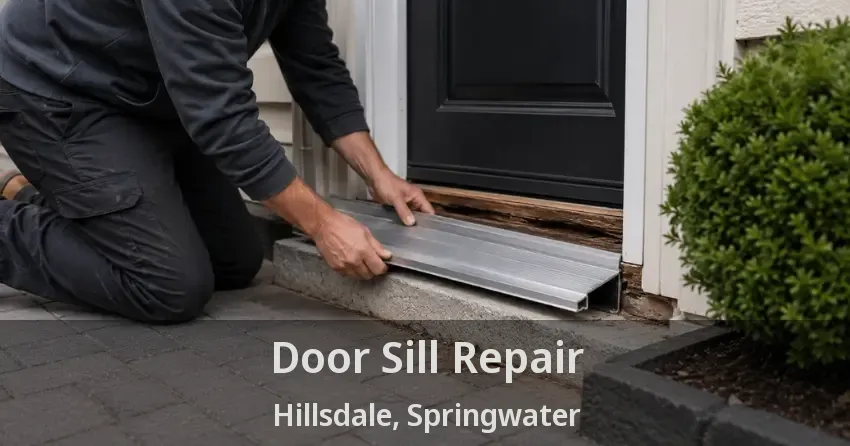 Door Sill Repair Hillsdale, Springwater - ON