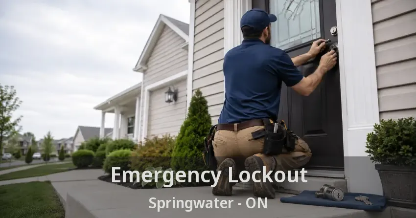 Emergency Lockout Springwater - ON