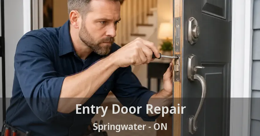 Entry Door Repair Springwater - ON