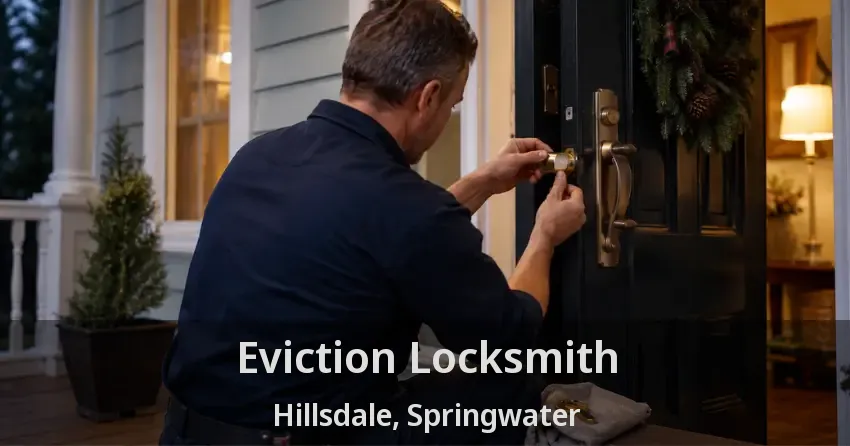 Eviction Locksmith Hillsdale, Springwater - ON