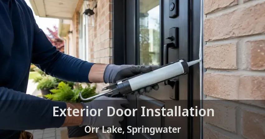 Exterior Door Installation Orr Lake, Springwater - ON