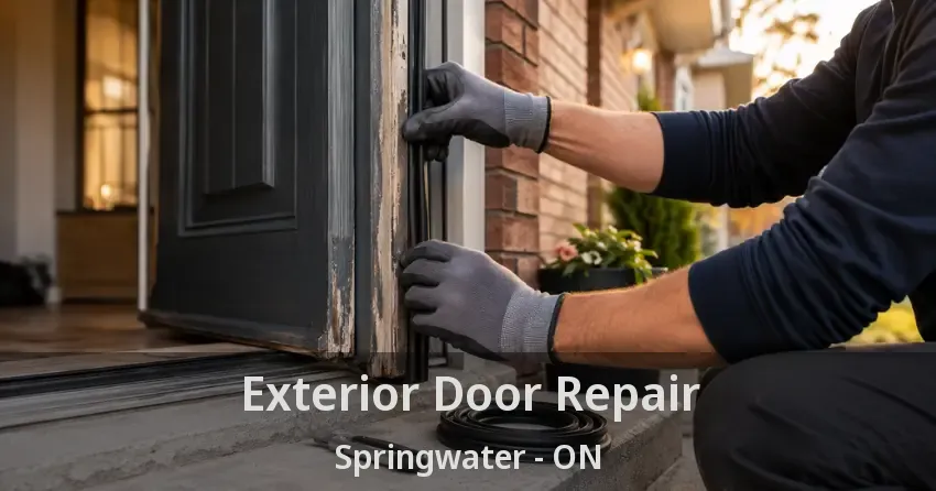 Exterior Door Repair Springwater - ON