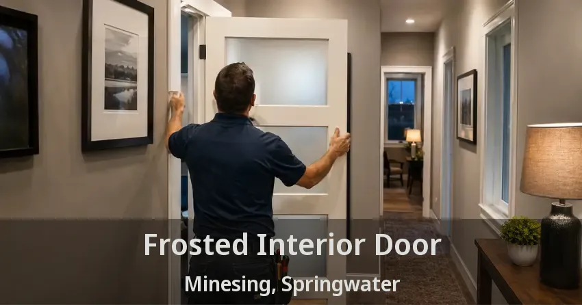 Frosted Interior Door Minesing, Springwater - ON