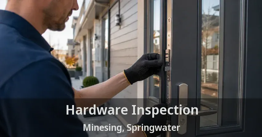 Hardware Inspection Minesing, Springwater - ON