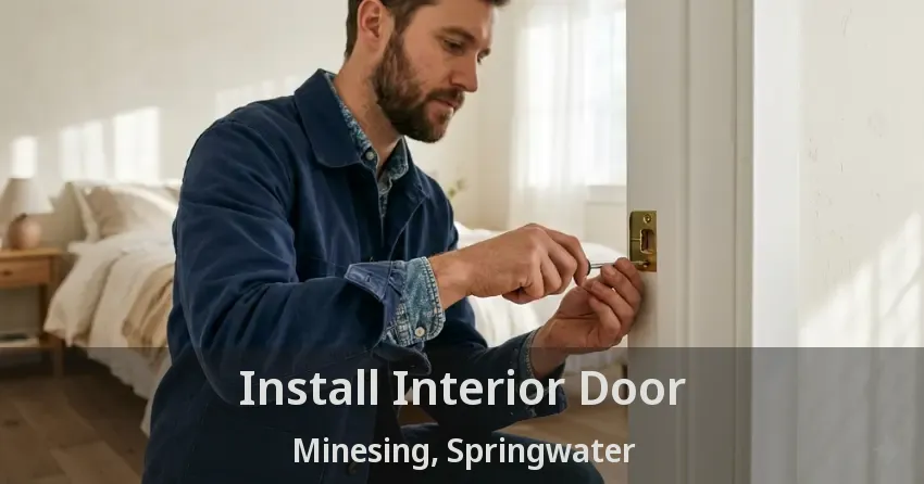 Install Interior Door Minesing, Springwater - ON