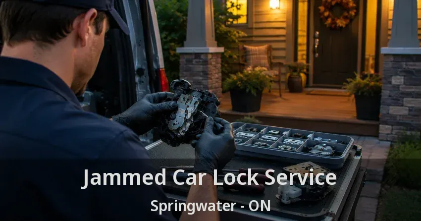 Jammed Car Lock Service Springwater - ON