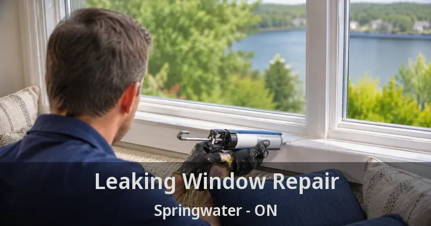 Leaking Window Repair Springwater - ON
