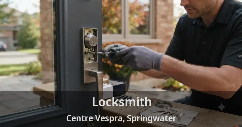 Locksmith Centre Vespra, Springwater - ON