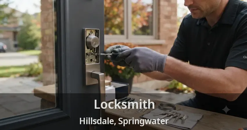 Locksmith Hillsdale, Springwater - ON