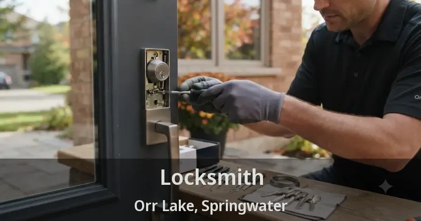 Locksmith Orr Lake, Springwater - ON
