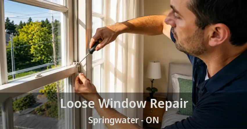 Loose Window Repair Springwater - ON