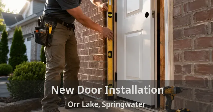 New Door Installation Orr Lake, Springwater - ON