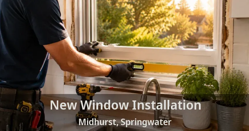 New Window Installation Midhurst, Springwater - ON