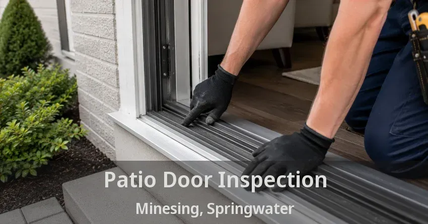 Patio Door Inspection Minesing, Springwater - ON