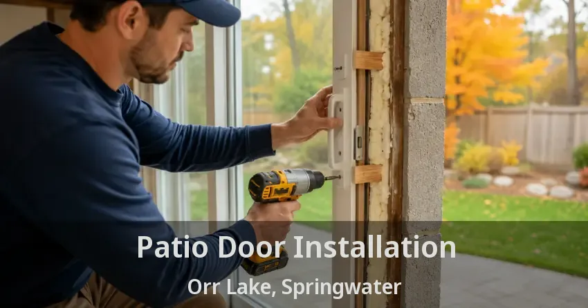 Patio Door Installation Orr Lake, Springwater - ON
