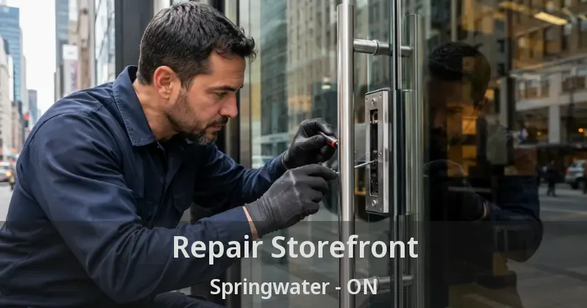Repair Storefront Springwater - ON
