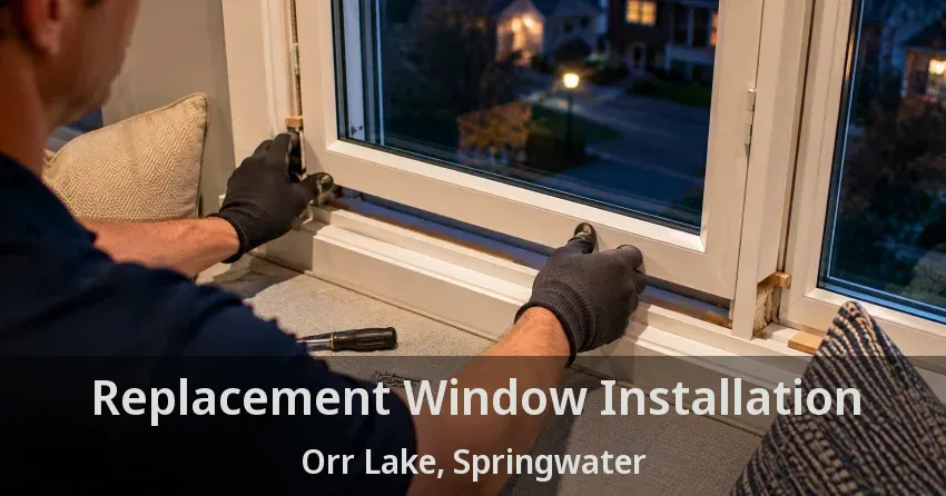 Replacement Window Installation Orr Lake, Springwater - ON