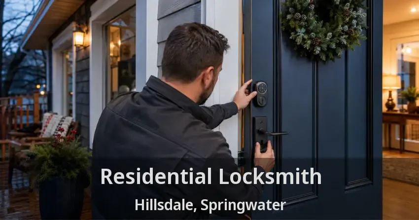 Residential Locksmith Hillsdale, Springwater - ON