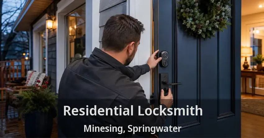 Residential Locksmith Minesing, Springwater - ON
