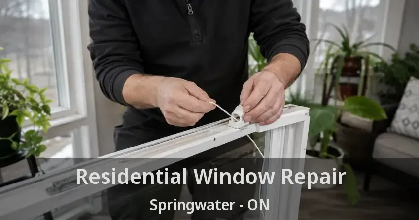 Residential Window Repair Springwater - ON