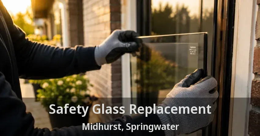 Safety Glass Replacement Midhurst, Springwater - ON