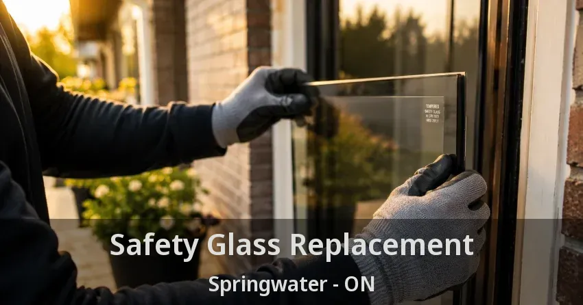 Safety Glass Replacement Springwater - ON