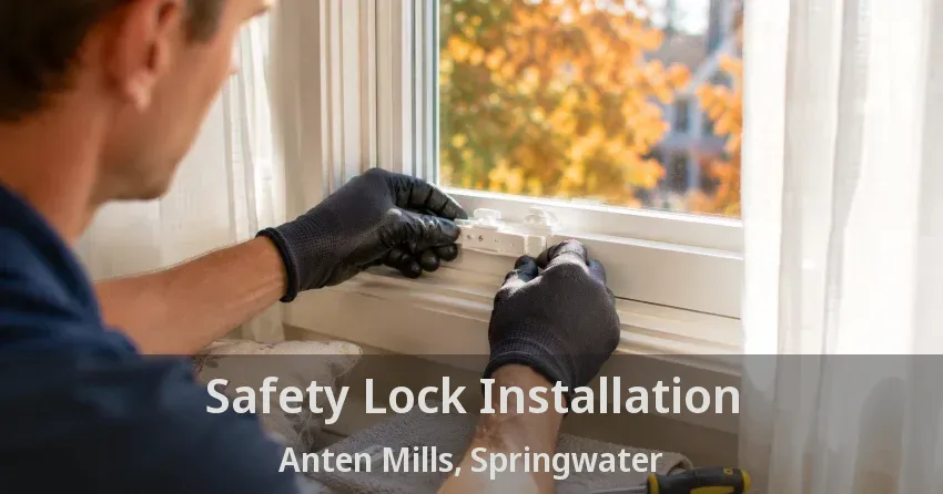 Safety Lock Installation Anten Mills, Springwater - ON