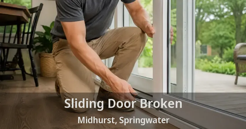 Sliding Door Broken Midhurst, Springwater - ON