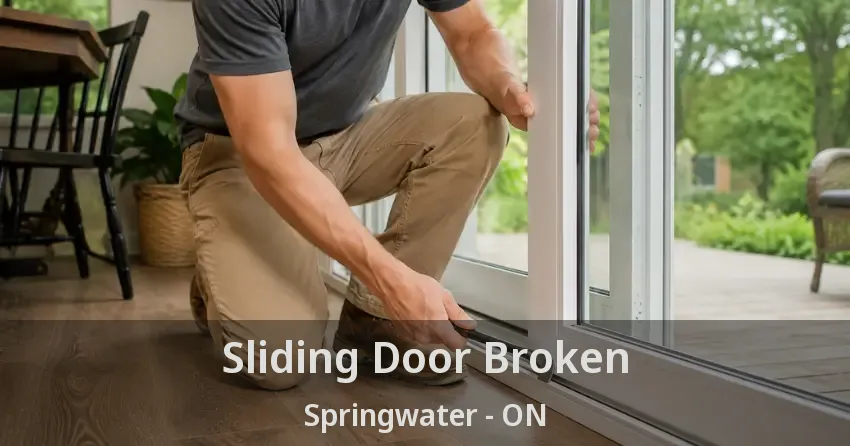 Sliding Door Broken Springwater - ON