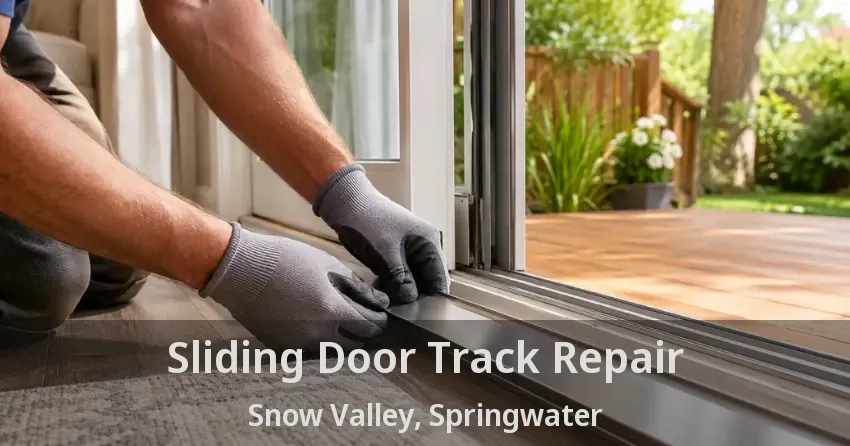 Sliding Door Track Repair Snow Valley, Springwater - ON