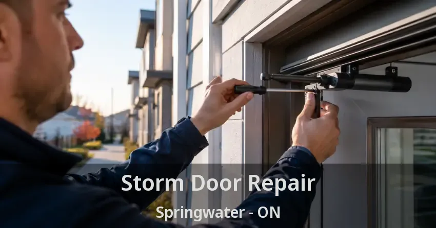 Storm Door Repair Springwater - ON