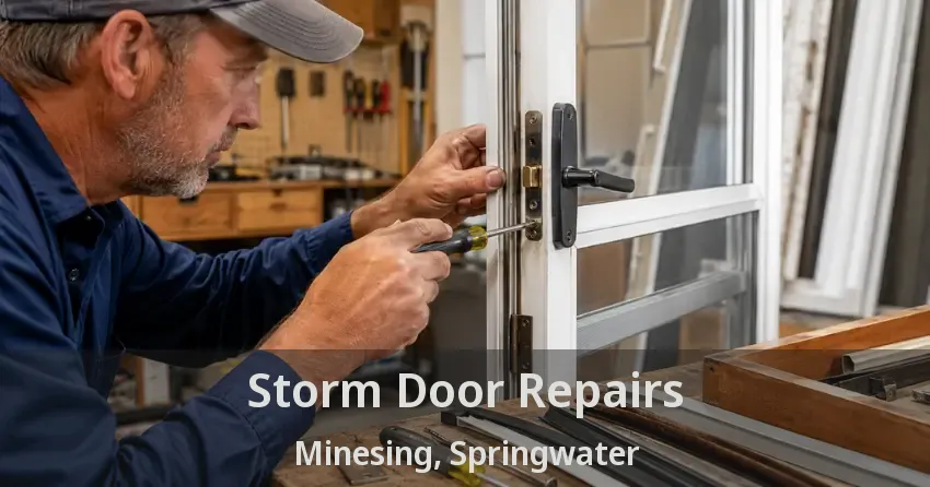 Storm Door Repairs Minesing, Springwater - ON