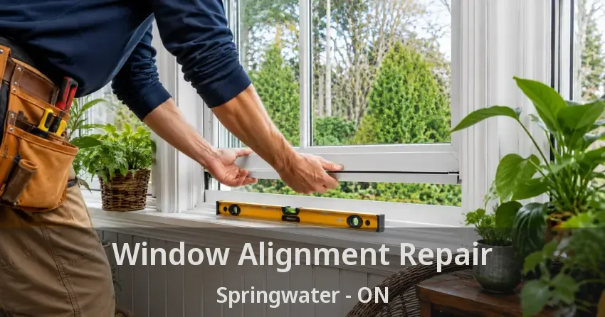 Window Alignment Repair Springwater - ON