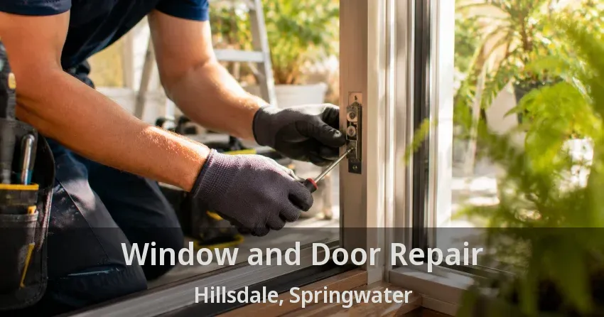 Window and Door Repair Hillsdale, Springwater - ON