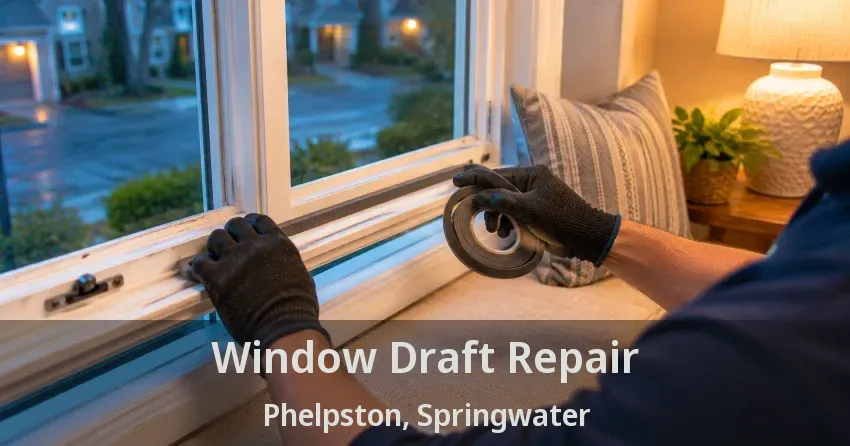 Window Draft Repair Phelpston, Springwater - ON