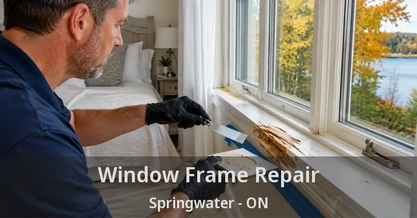 Window Frame Repair Springwater - ON