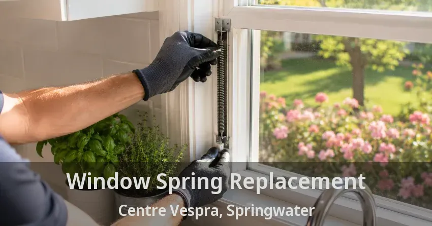 Window Spring Replacement Centre Vespra, Springwater - ON