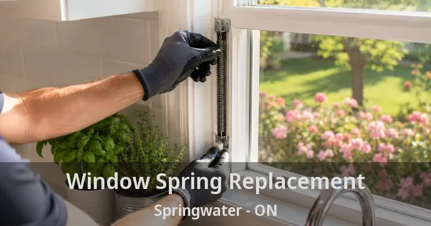 Window Spring Replacement Springwater - ON