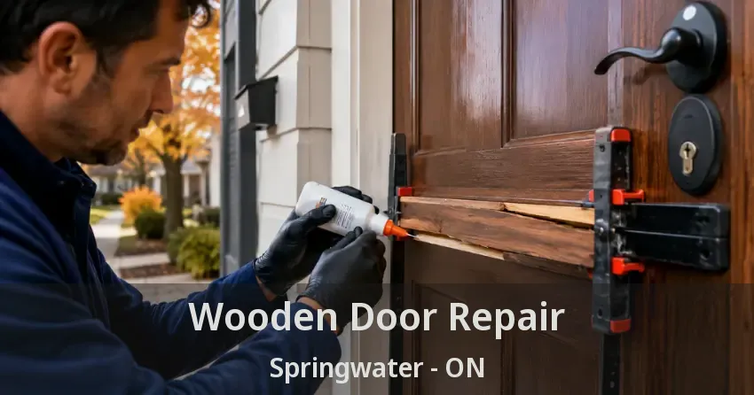 Wooden Door Repair Springwater - ON